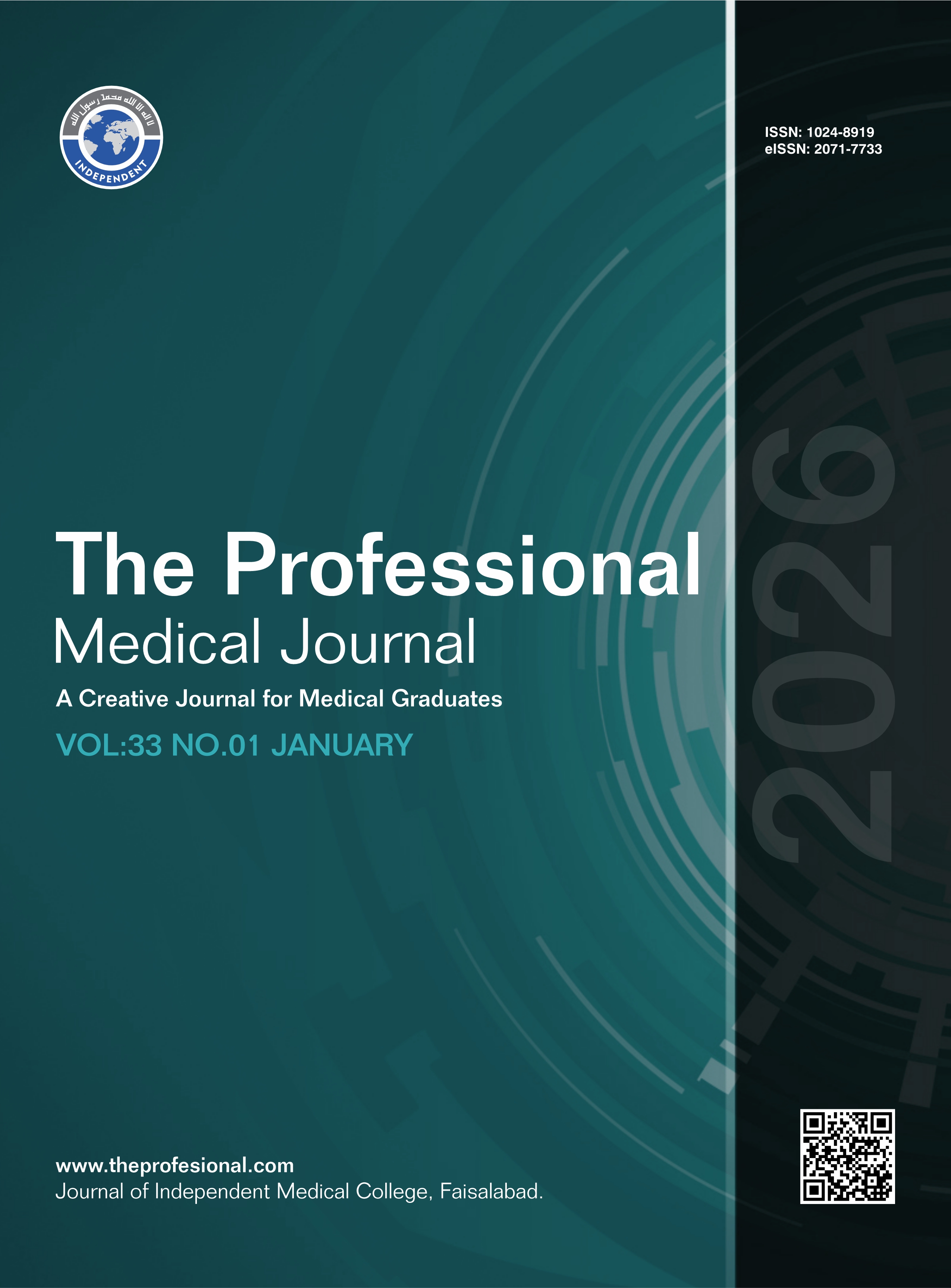 					View Vol. 33 No. 01 (2026): Vol. 33 No. 01
				